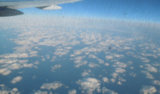 yuイタリア飛行機からの眺め